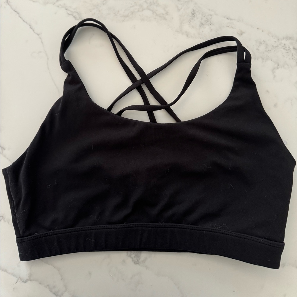 Running Girl crosscross back sports bra